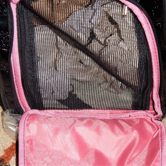 NWT Dog bag carrier Van Zealand pink/magenta black trim S FREE SHIPPING!! - Picture 5 of 6